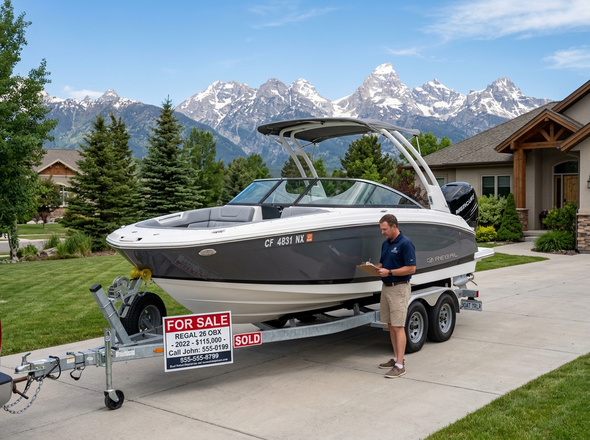 Mobile boat appraisal and sales service in Draper UT